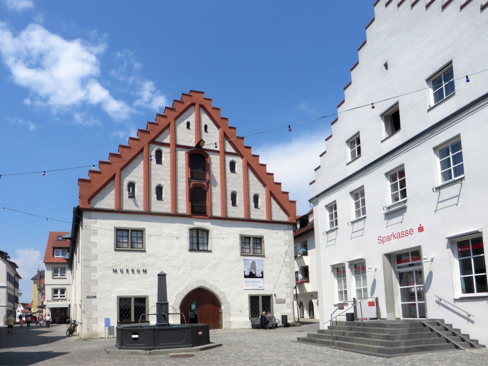 Bad Waldsee: ehemaliges Kornhaus, jetzt Museum (20.7.2018; Foto: Meyerbröker)