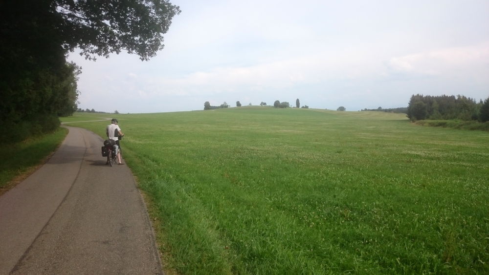 Unterwegs nach Kißlegg (20.7.2018; Foto: Klare)