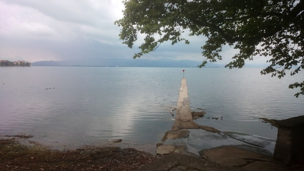 Lindau links in Sicht! (22.7.2018; Foto: Klare)