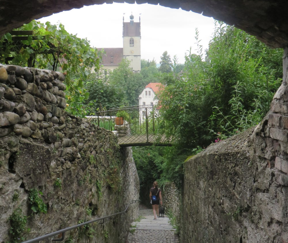 Bregenz: Meißnerstiege (22.7.2018; Foto: Meyerbröker)