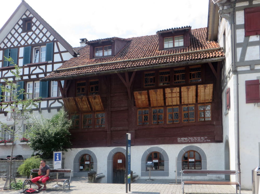 Arbon: Haus von 1471 (23.7.2018; Foto: Meyerbröker)