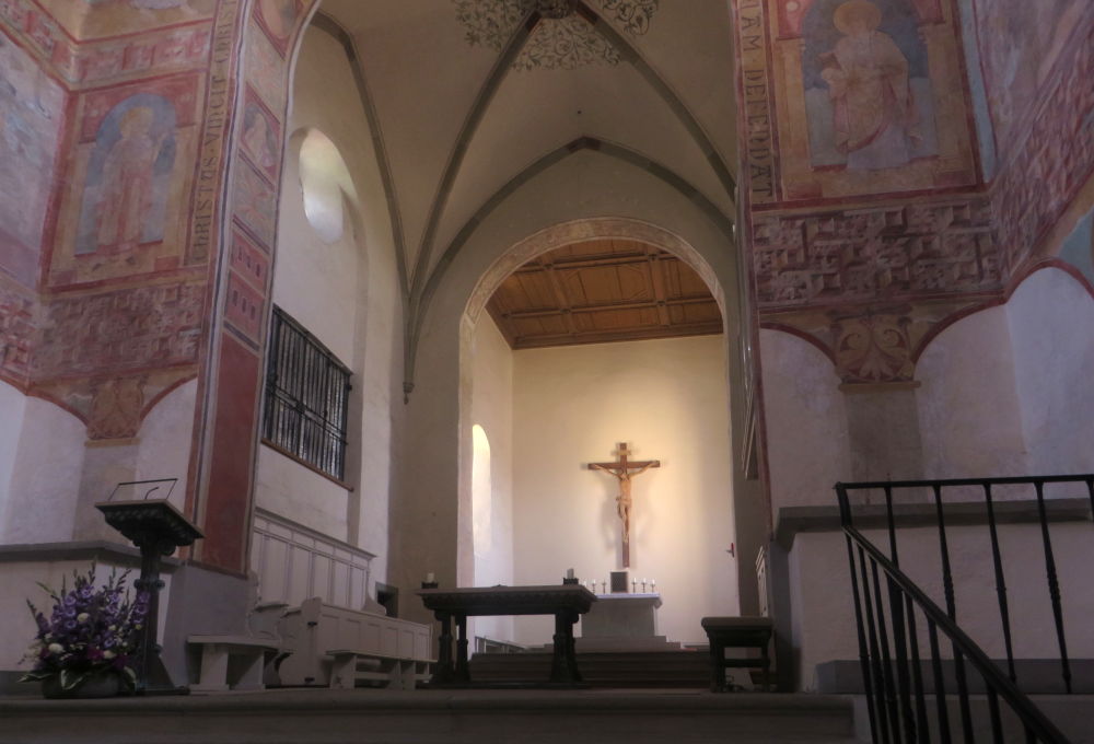 Reichenau: St. Georg (24.7.2018; Foto: Meyerbröker)