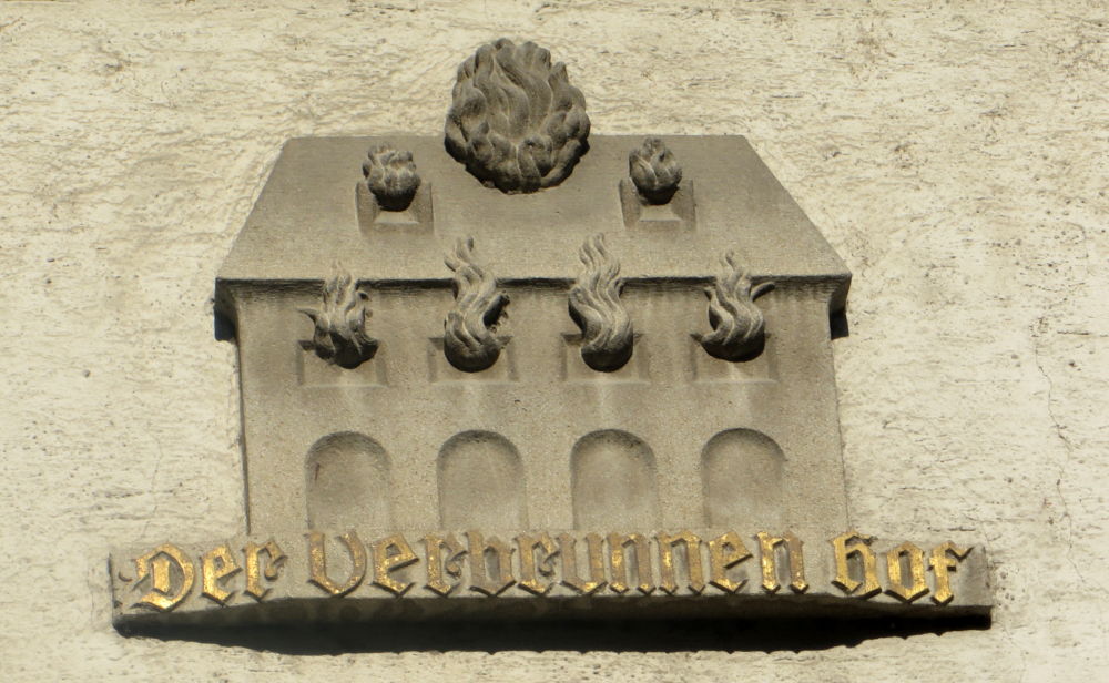 Konstanz: Der Verbrunnen Hof (25.7.2018; Foto: Meyerbröker)